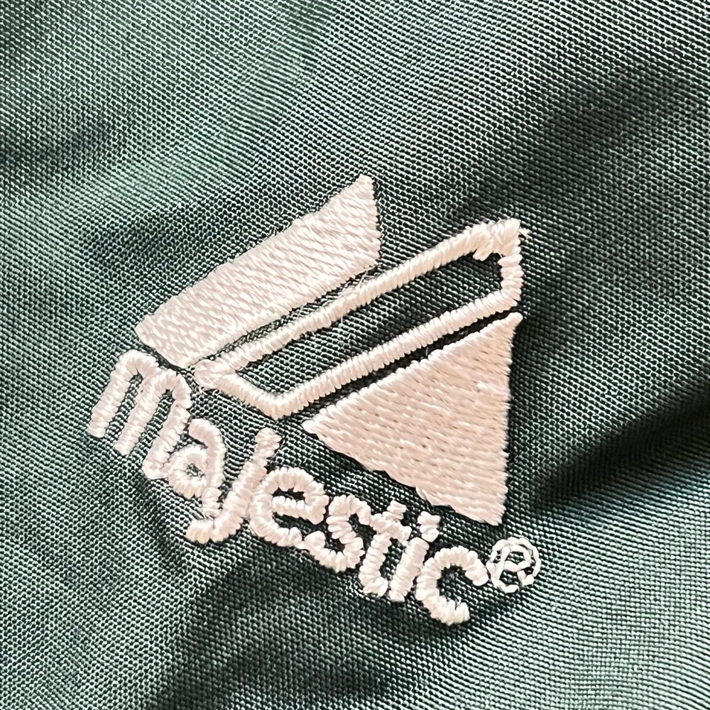 90’s Majestic MLB Authentic Tampa Bay Devil Rays Sideline Coach SS Pullover - Picture 5 of 8